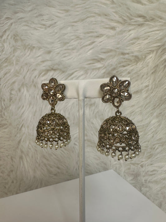 Fleur Floral Jhumke